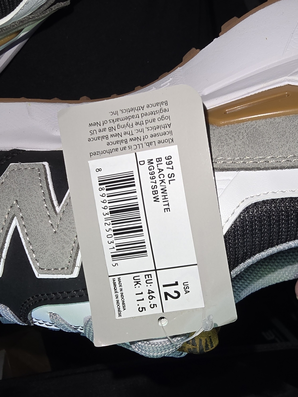 New Balance 997 SL Spikeless Golf Shoes – Men’s 9.5 & 12 – NWT - Picture 13 of 14